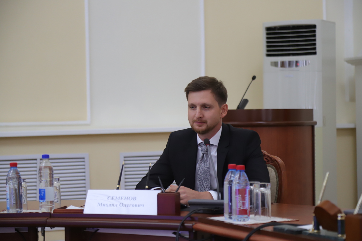 Вице-губернатор Семёнов провёл заседание правительства Рязанской области