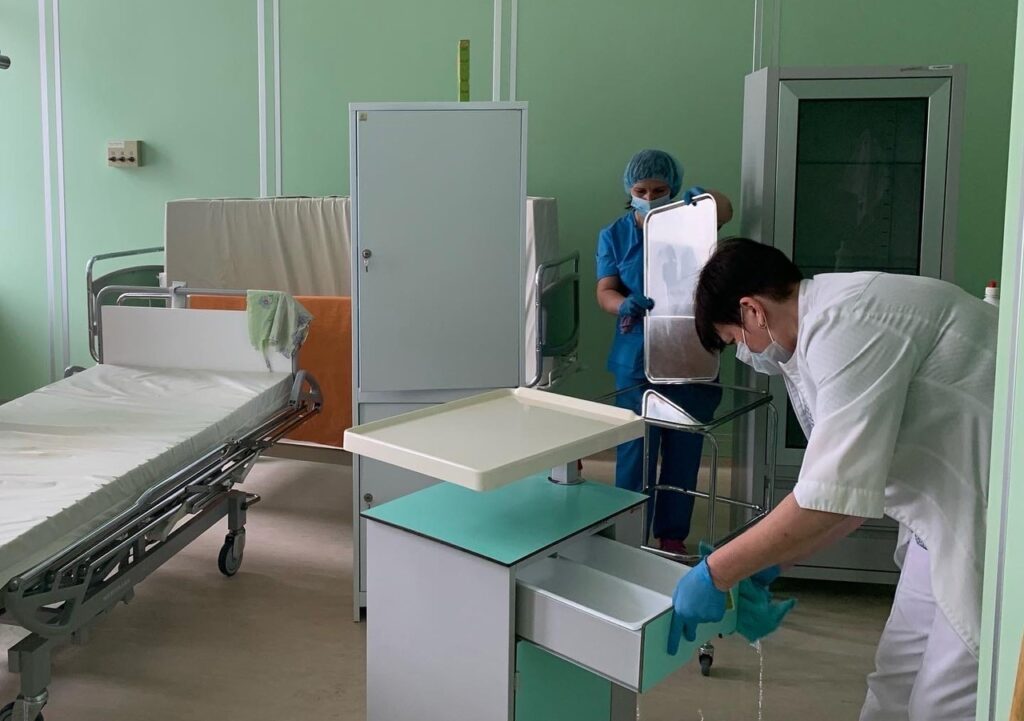 В Рязанском перинатальном центре начались плановые санитарные работы