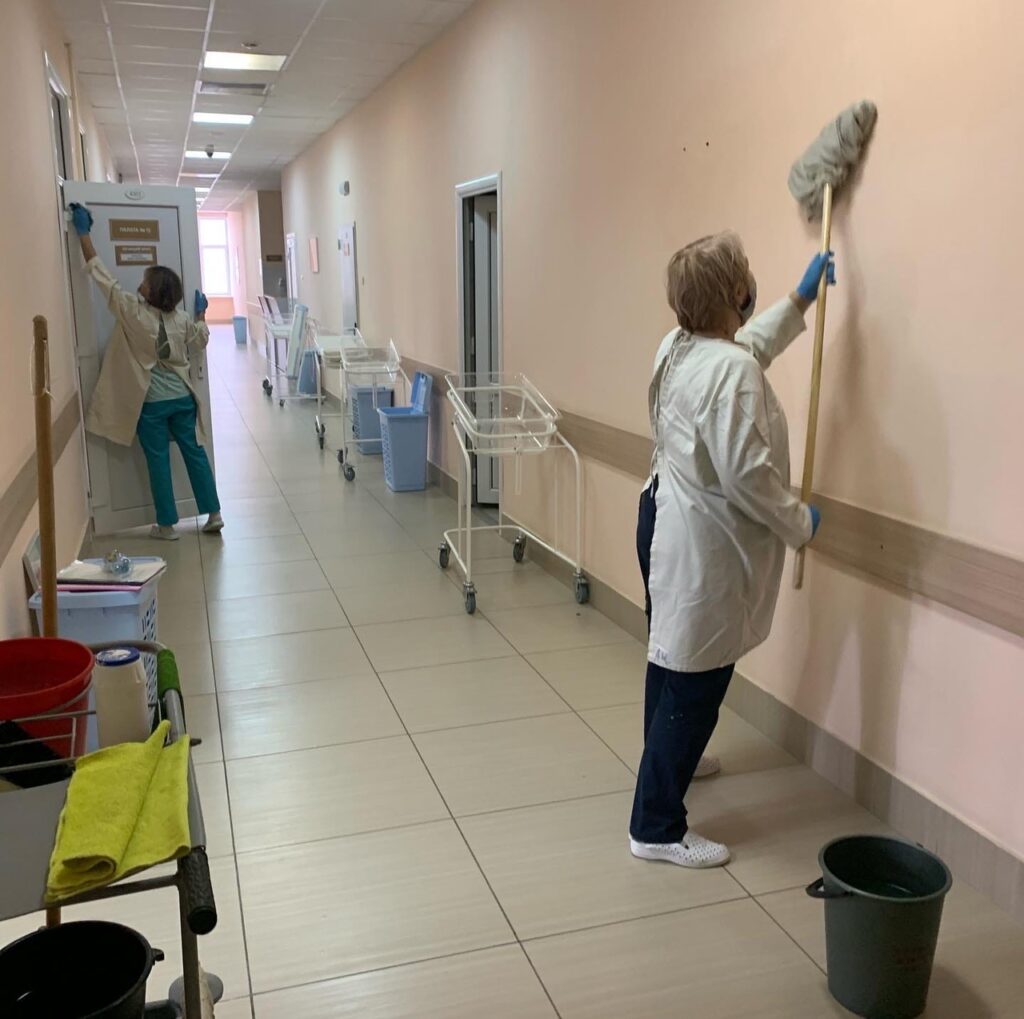 В Рязанском перинатальном центре начались плановые санитарные работы