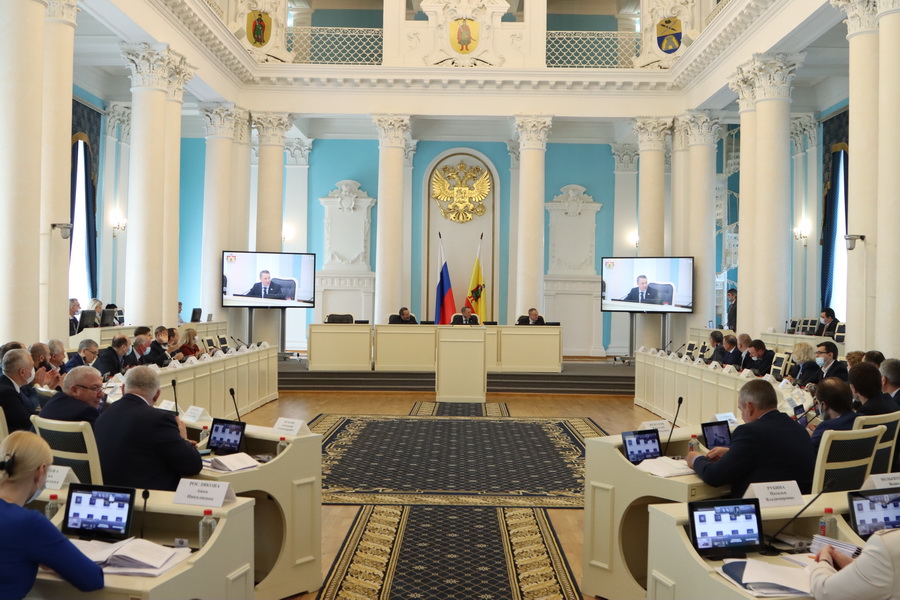 Бюджет Рязанской области на 2022-2024 годы приняли в первом чтении