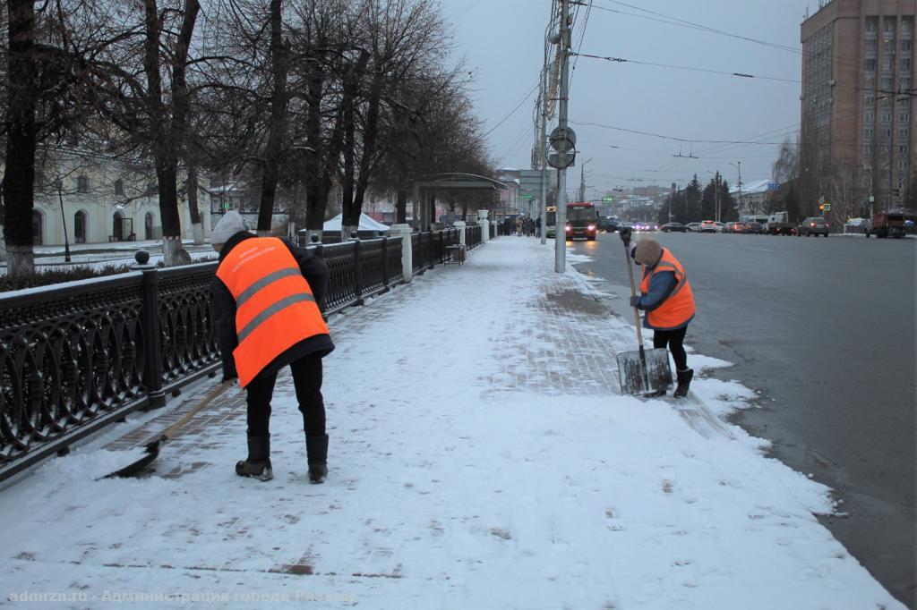 С улиц Рязани вывезено более 4,7 тысяч кубометров снега