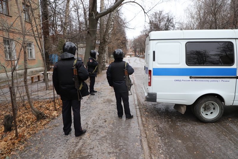 В Рязанской области прошли антитеррористические учения