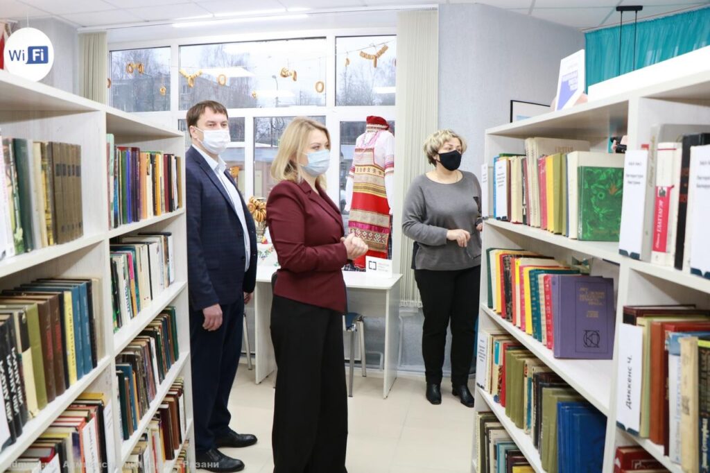 В Рязани после ремонта открылась библиотека-филиал №12