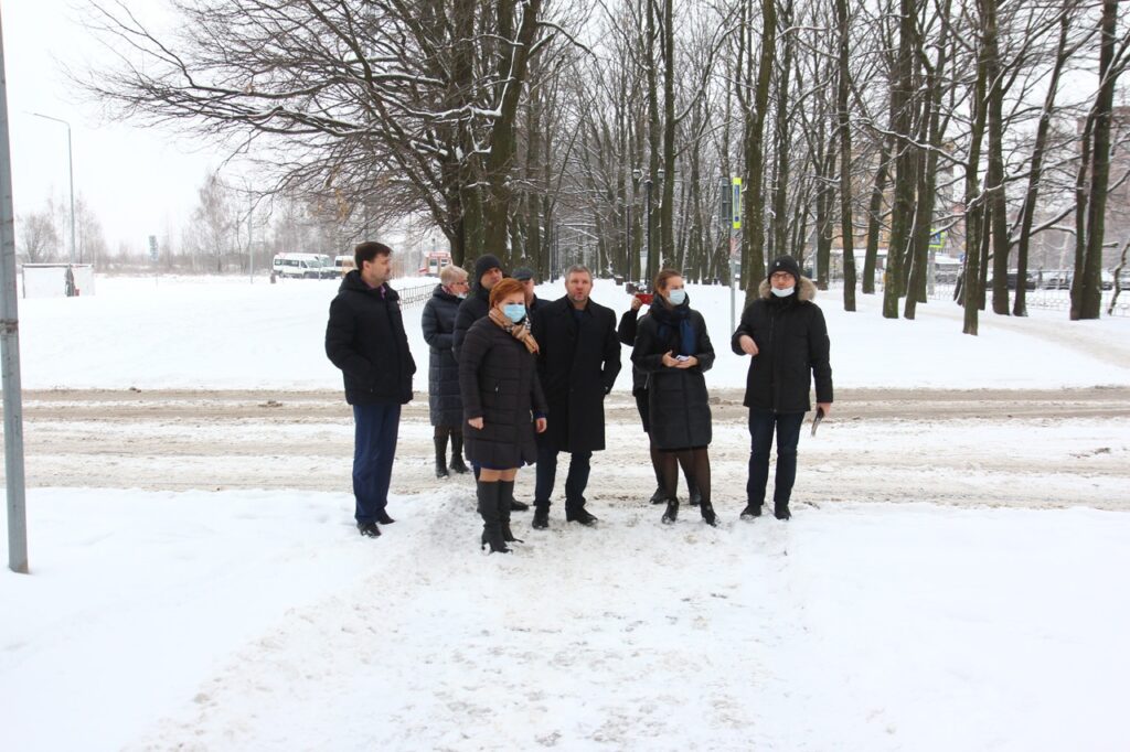 Елена Сорокина проверила, как в Рязани убирают снег