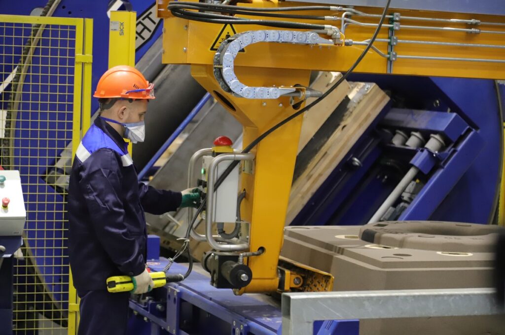 Рязанский завод точного литья запустил вторую очередь литейного цеха