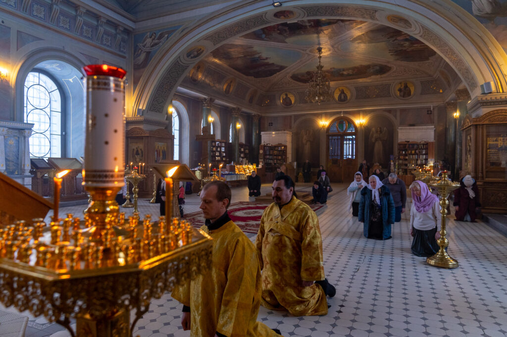 Рязанцы помолились за здравие Патриарха Кирилла