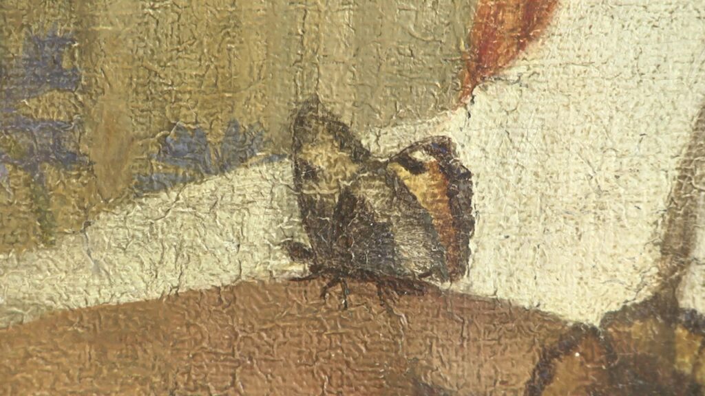 "Крестьянка с бабочками" - шедевр Рязанского художественного музея