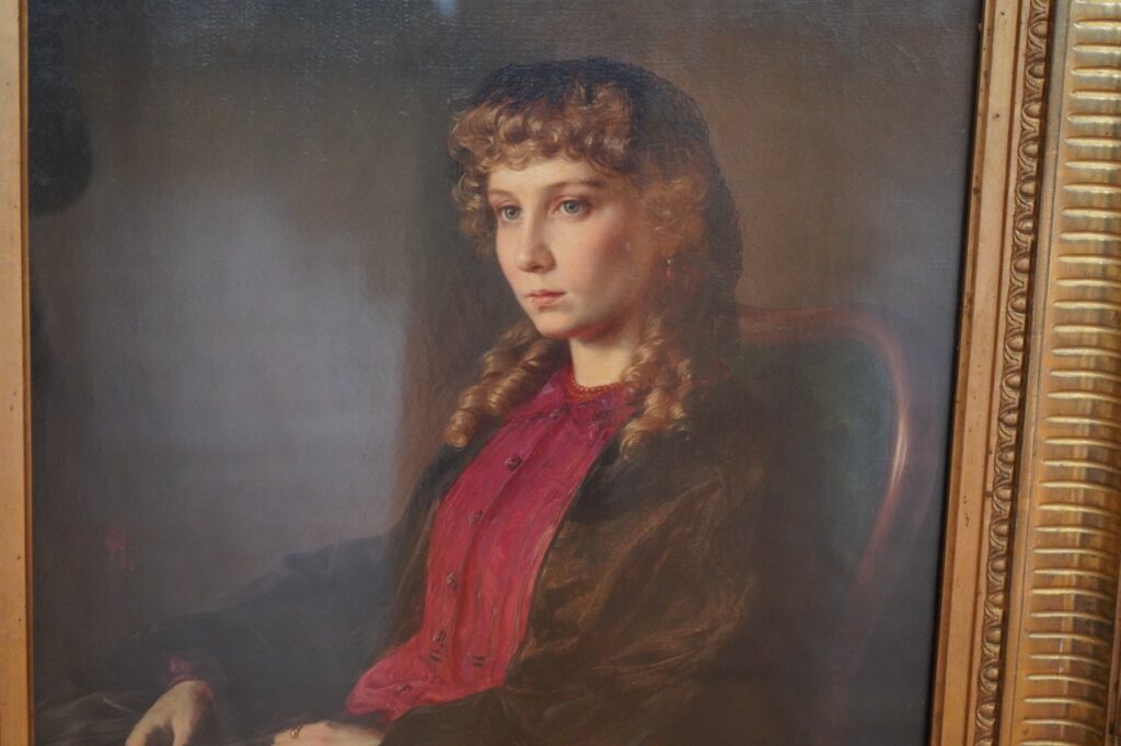 История портрета Прекрасной дамы из коллекции Рязанского художественного музея