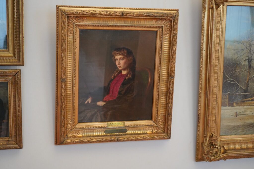 История портрета Прекрасной дамы из коллекции Рязанского художественного музея