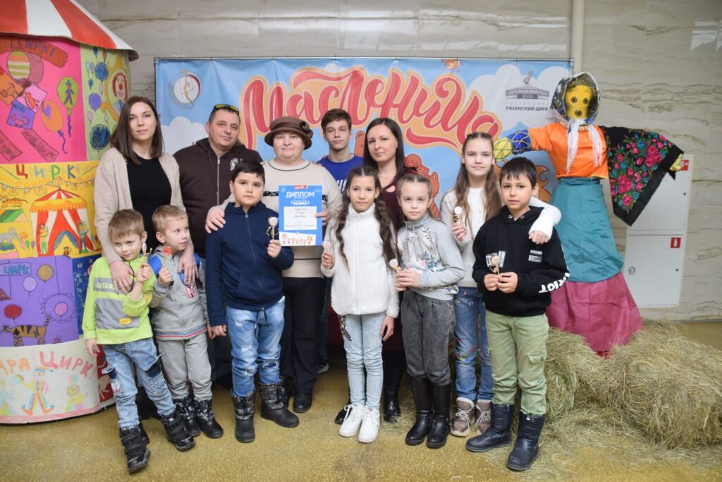 В Рязанском цирке прошла благотворительная акция «Счастливая мама»