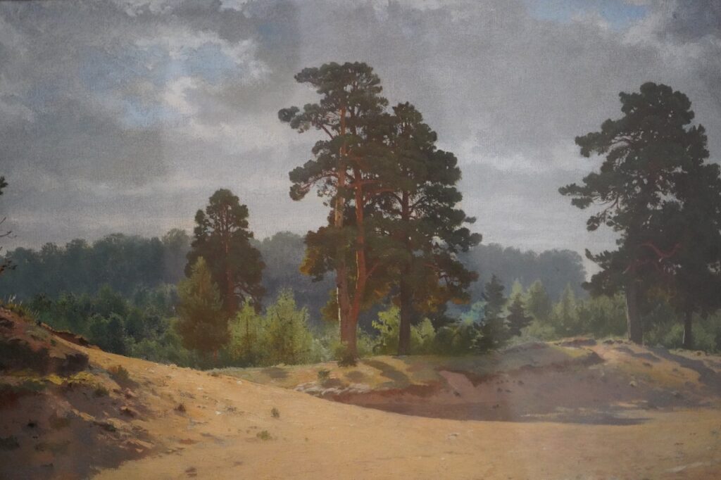 В рубрике  «День шедевра» представлена картина Ивана Шишкина  «Опушка леса»