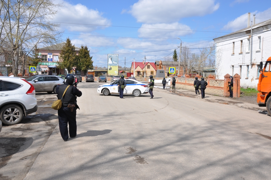 На автостанции в Михайлове силовики провели контртеррористическую тренировку