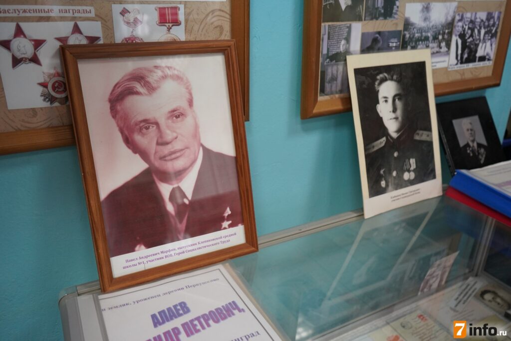 Музей школы № 1 Спас-Клепиков хранит память о лихолетье Великой Отечественной войны