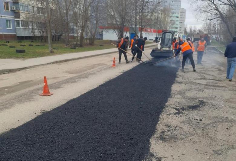 ремонт дороги