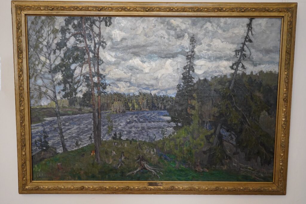 В Рязанском художественном музее экспонируется «Ветреный апрель»