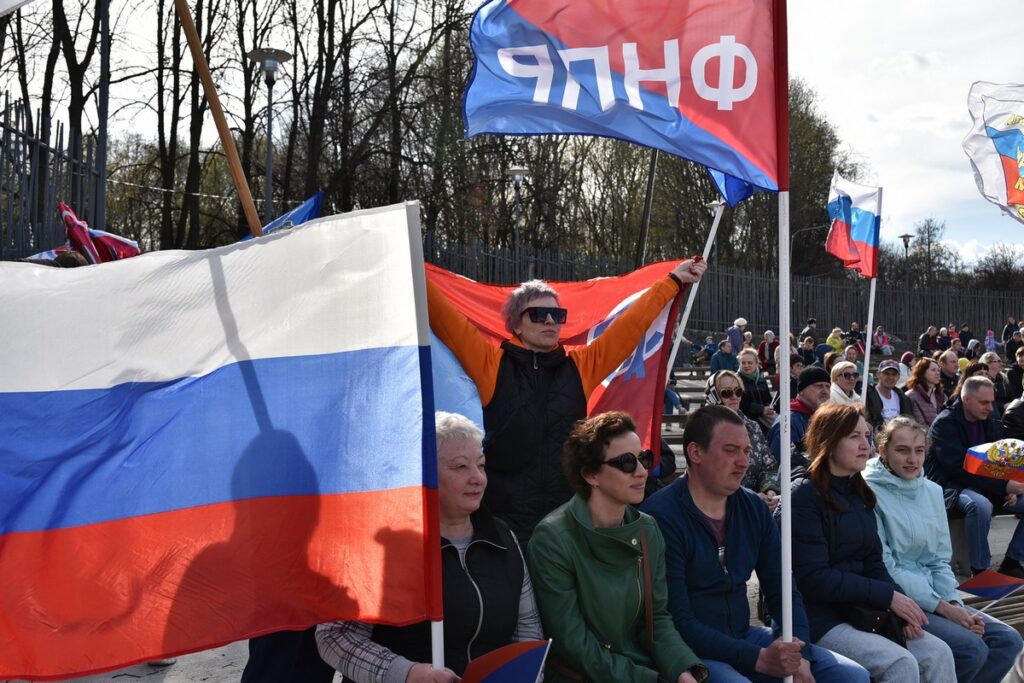 В Рязани прошёл митинг-концерт ко Дню Весны и Труда