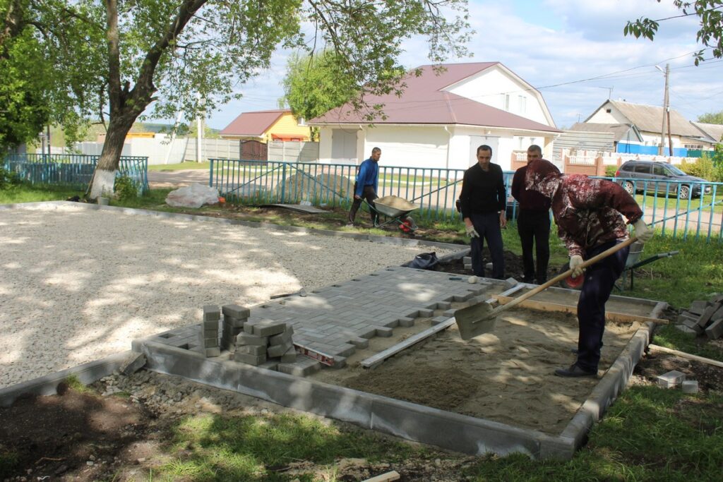В Скопинском районе реконструируют памятник павшим в селе Чулково
