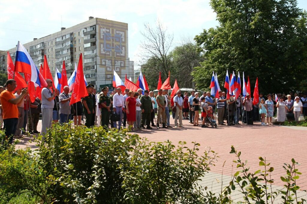 Акция поддержки российских бойцов на Украине прошла в Дашково-Песочне
