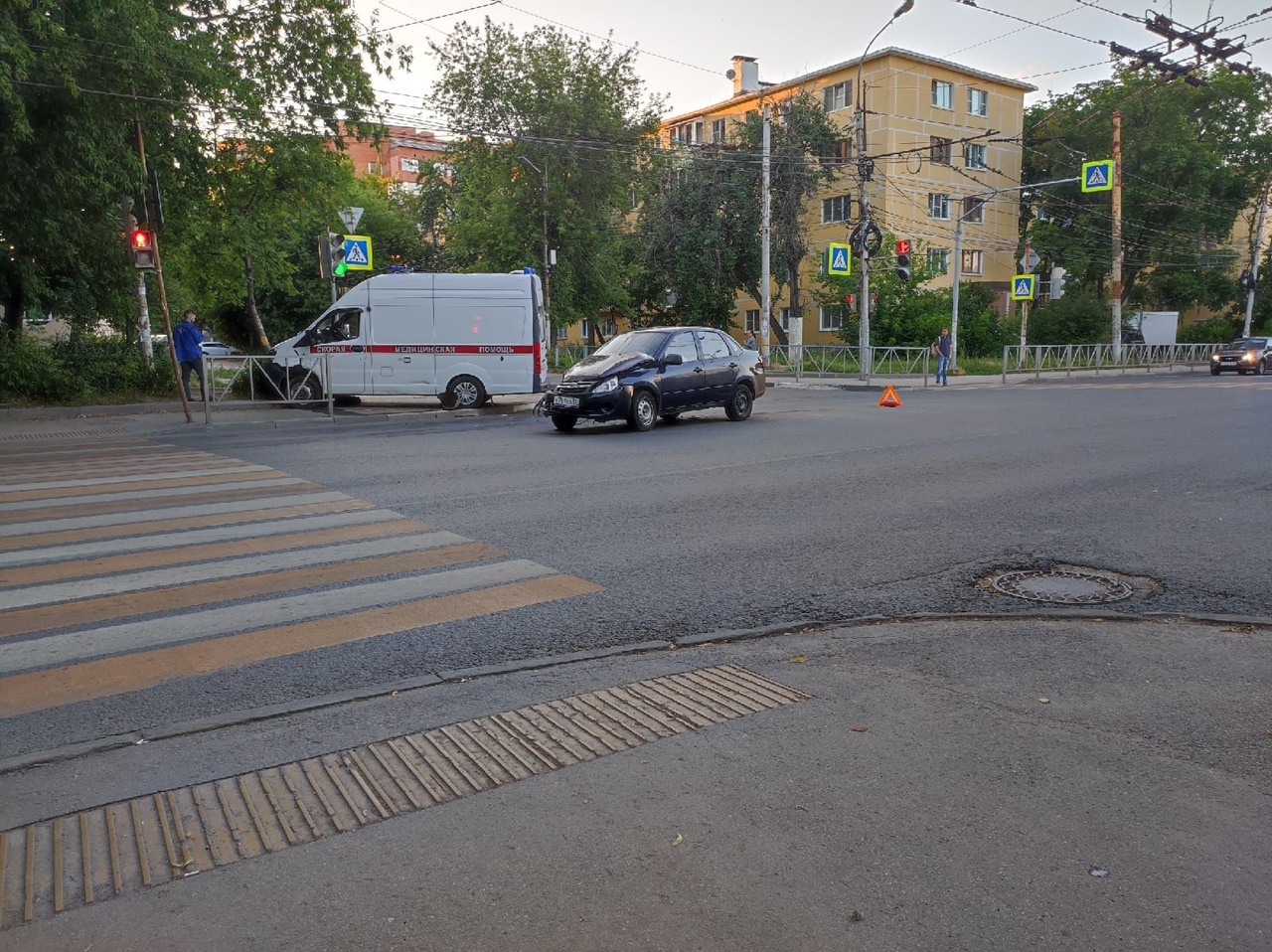 Машина скорой помощи попала в ДТП в Горроще | 17.07.2022 | Рязань -  БезФормата