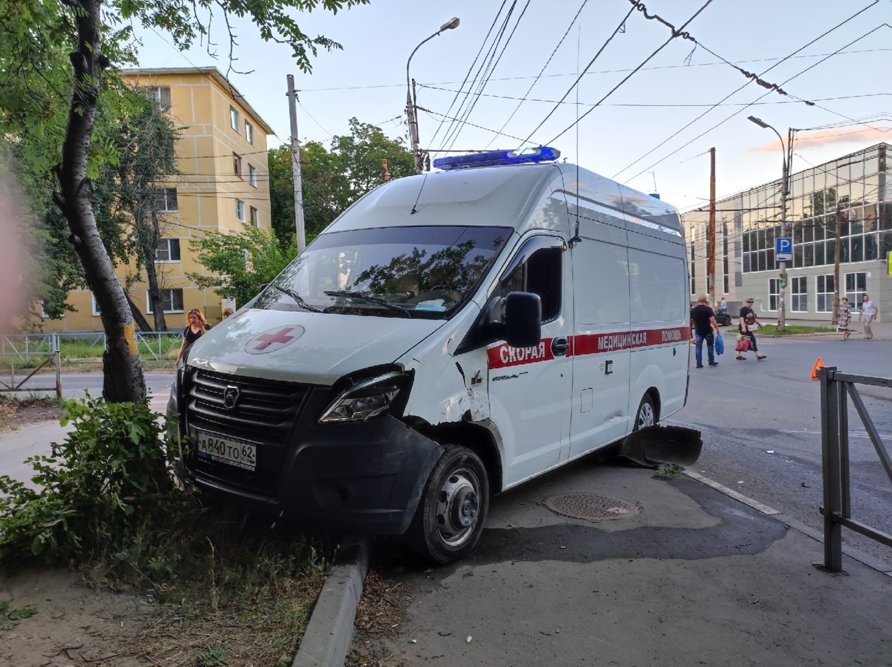 Машина скорой помощи попала в ДТП в Горроще | 17.07.2022 | Рязань -  БезФормата