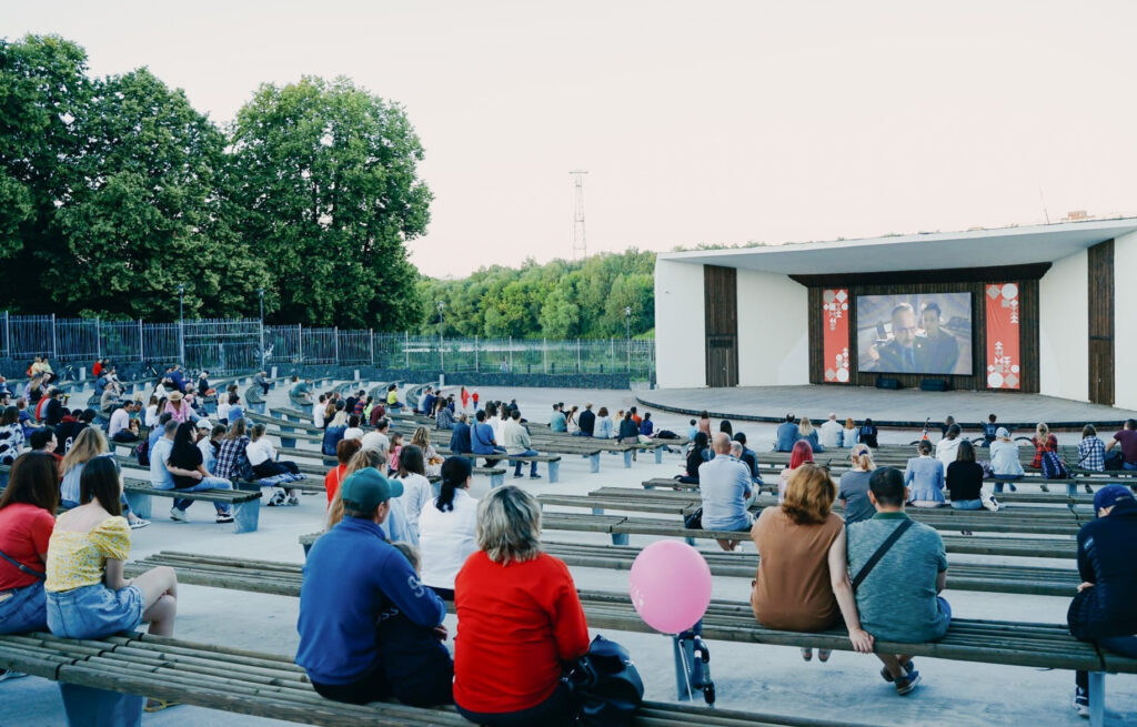 В Рязани в выходные прошёл Фестиваль уличного кино