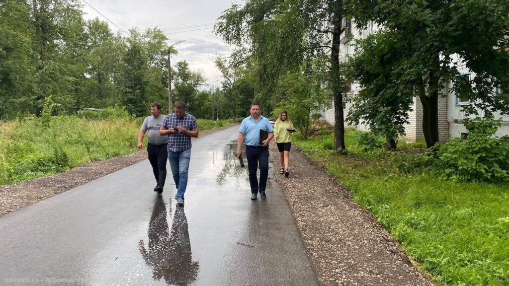В Рязани комиссия принимала отремонтированные дороги на 4 улицах