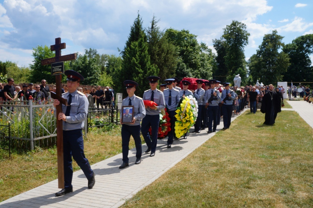 В Скопине и Сасове похоронили погибших на Украине участников СВО