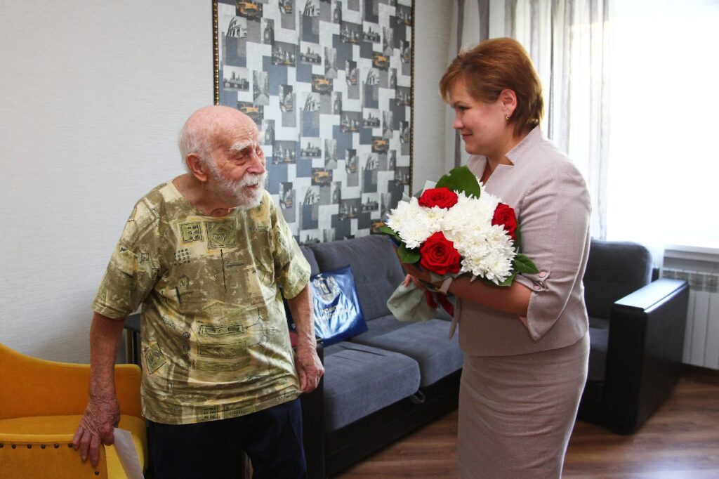 Участник ВОВ отпраздновал свой столетний юбилей в Рязани