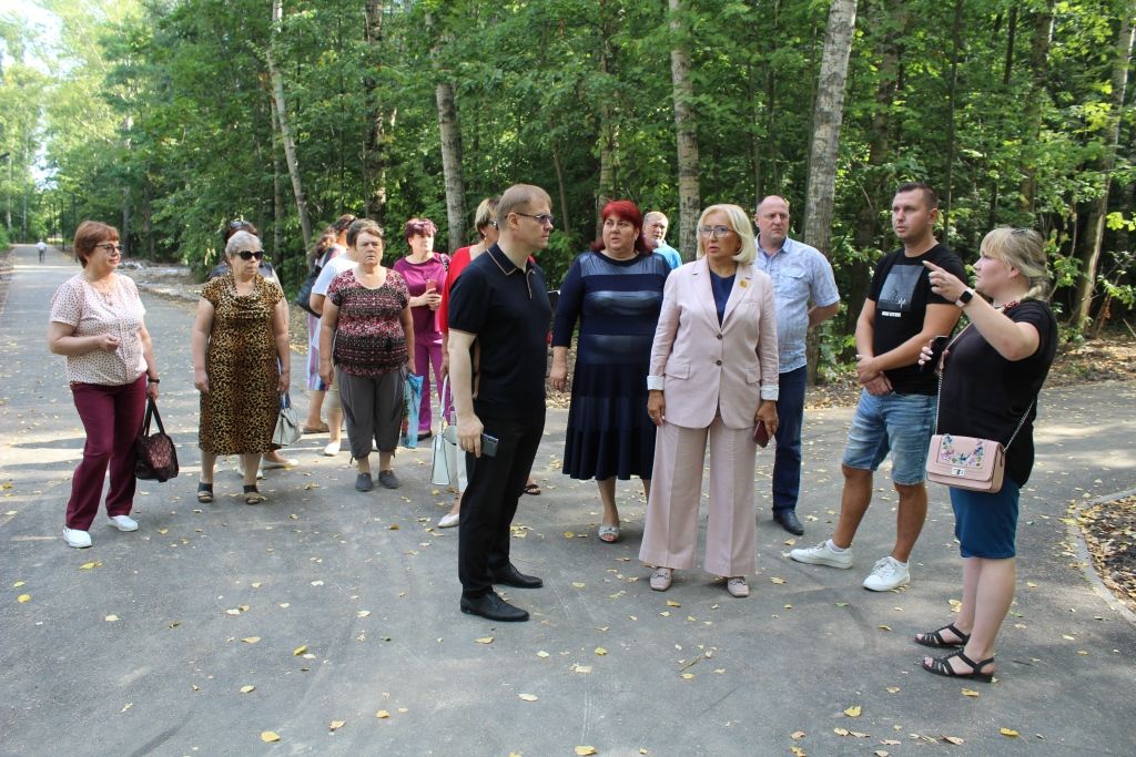 Татьяна Панфилова: Благоустройство парка Белякова не должно заканчиваться на первом этапе
