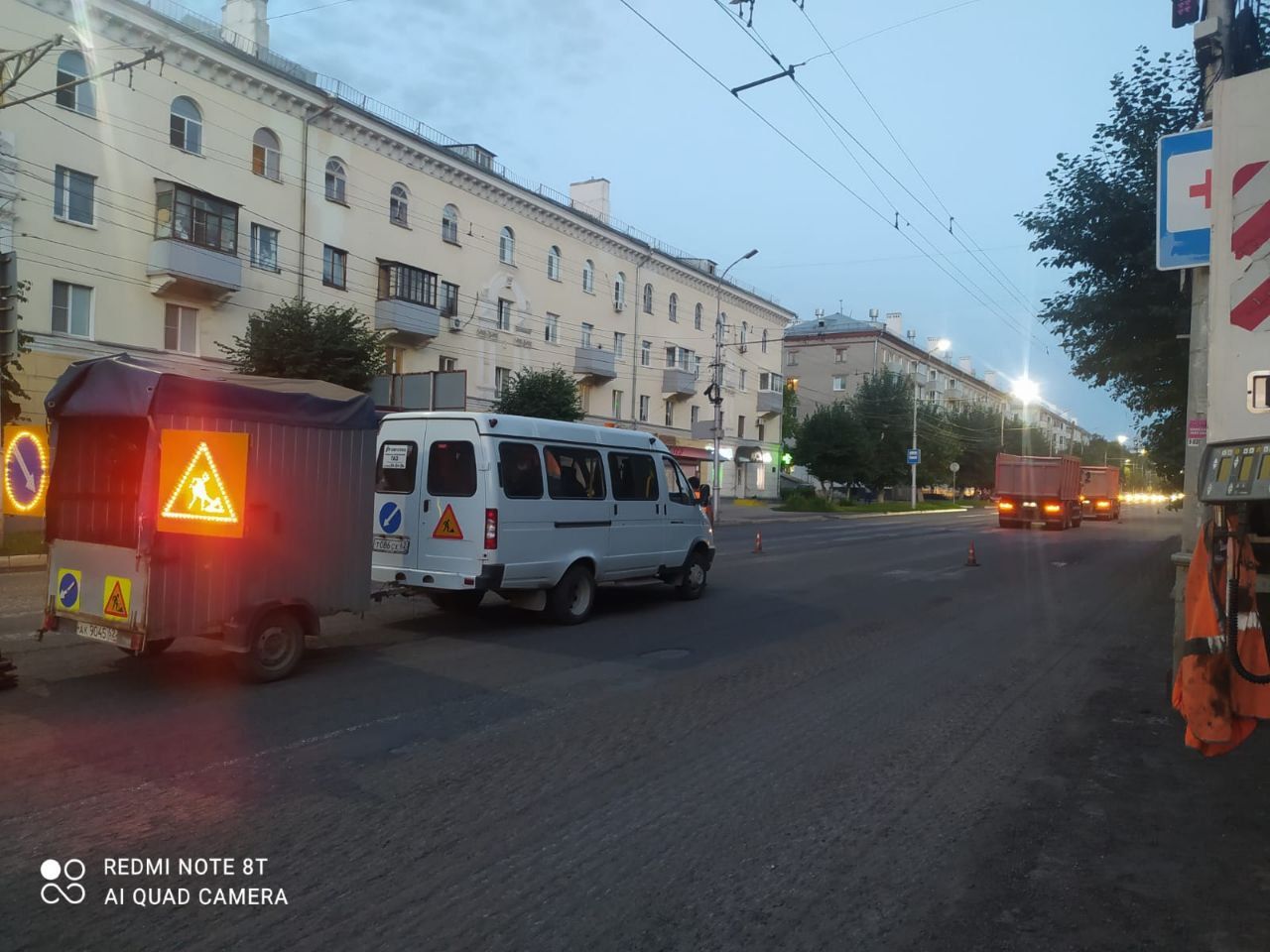 На улице Циолковского идёт фрезерование покрытия | 08.08.2022 | Рязань -  БезФормата