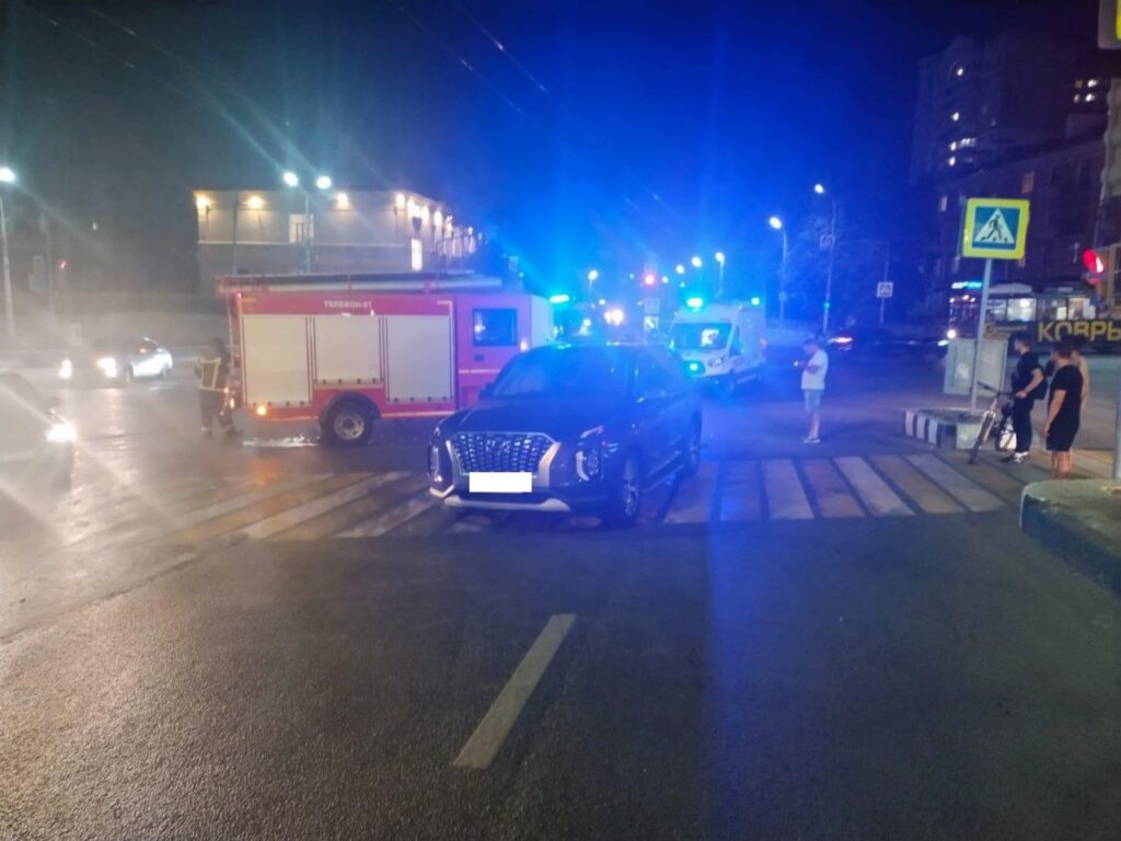 В дорожной аварии в центре Рязани пострадали три человека