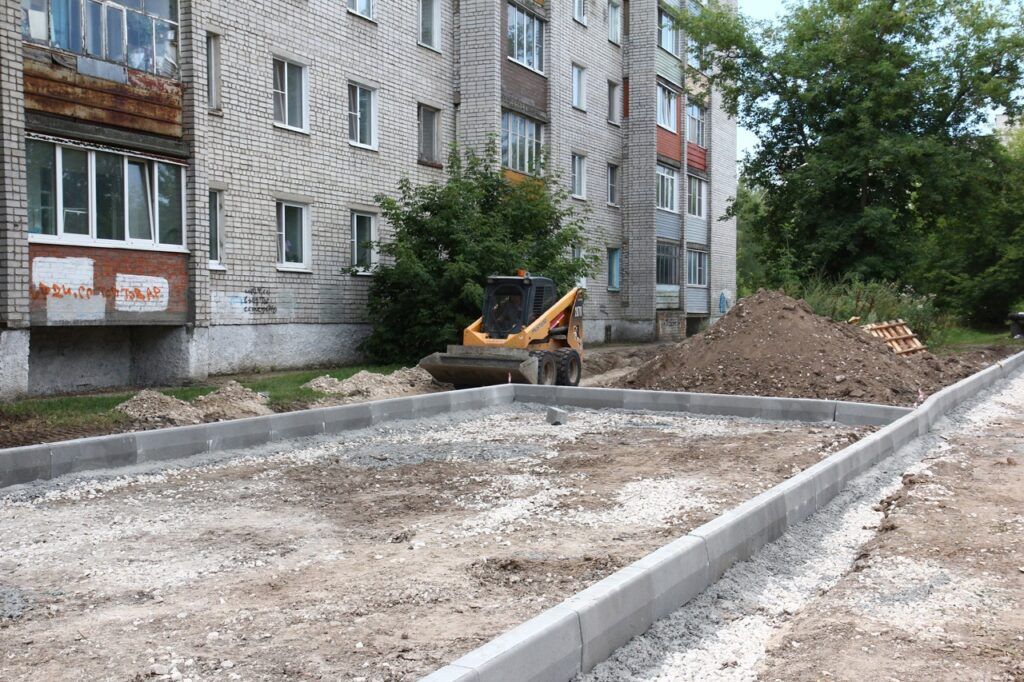 В Рязани в этом году благоустроят 62 двора