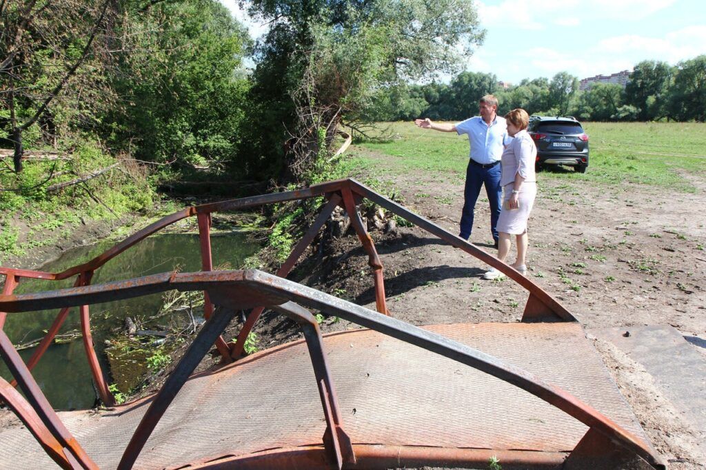 В Рязани отремонтируют мост через Плетёнку, пострадавший при падении самолёта