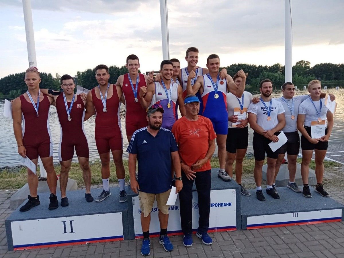 Спортсмены из Рязанской области привезли с всероссийских соревнований по гребле бронзу и два серебра