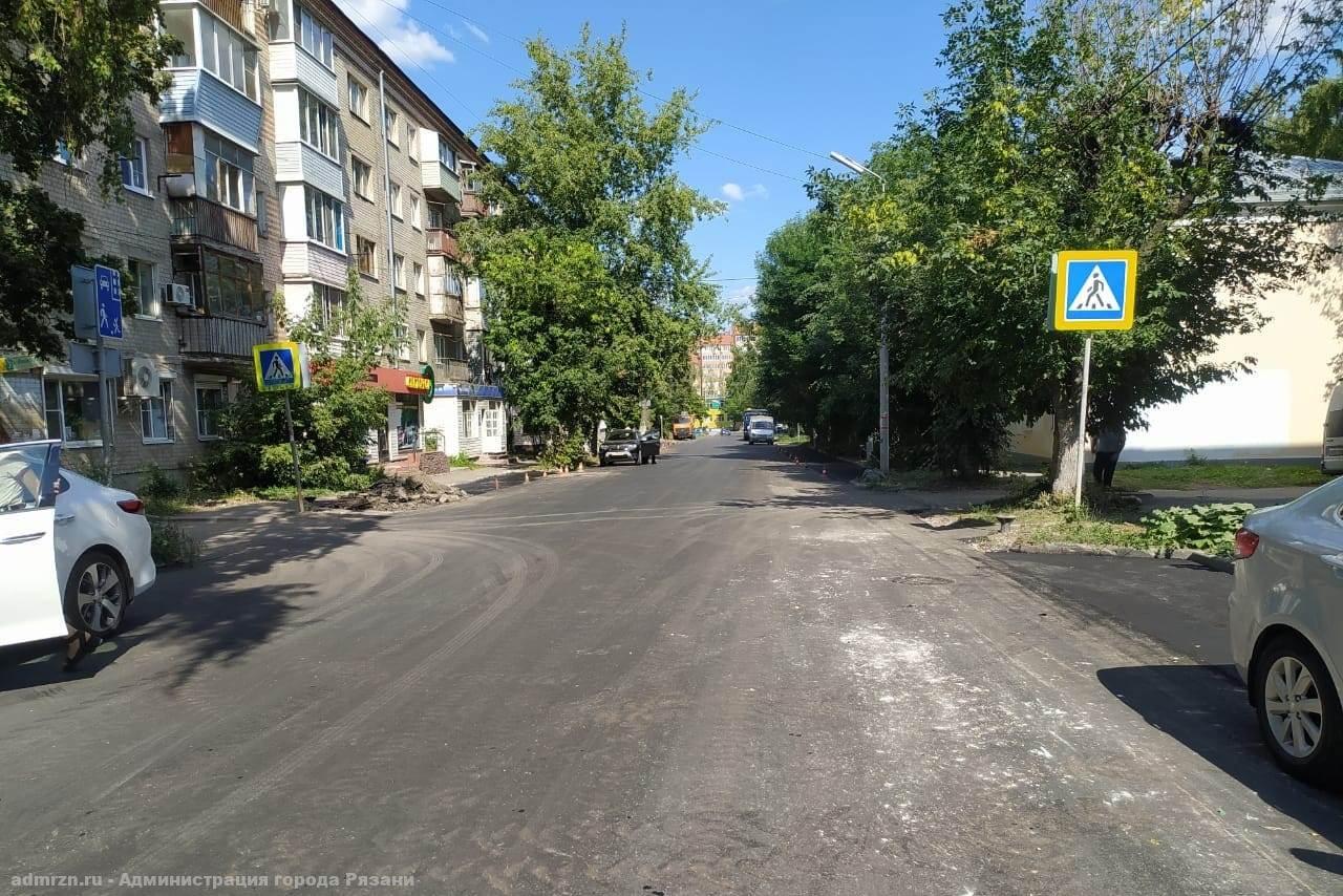 В Рязани продолжается ремонт автодорог «картами»