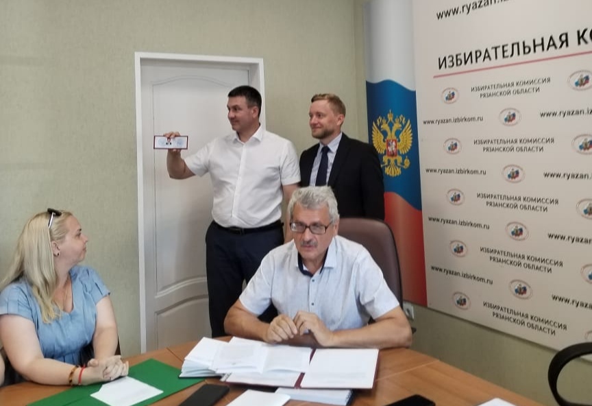 Парсентьев и Рубина зарегистрированы в качестве кандидатов на должность губернатора Рязанской области
