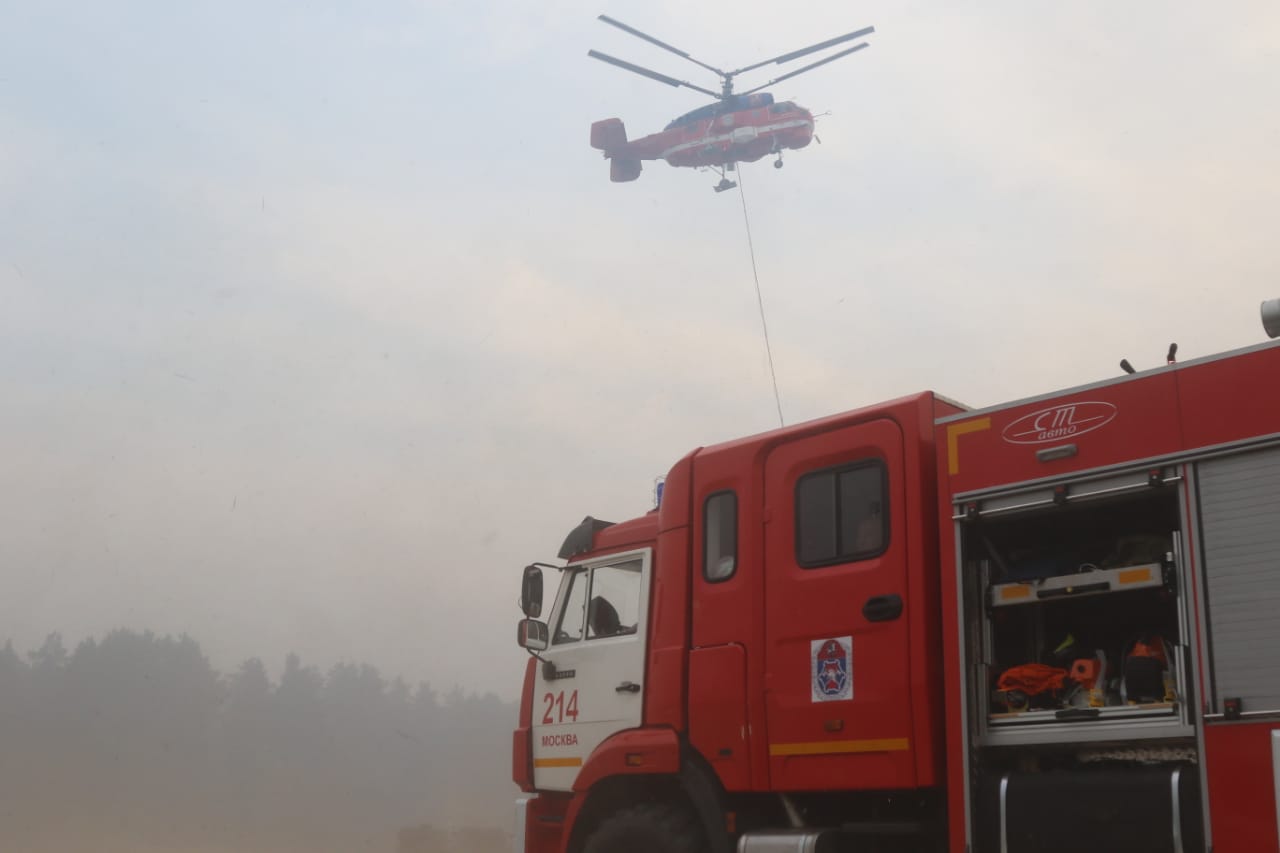 В Рязанскую область для тушения природных пожаров прибыли дополнительные силы