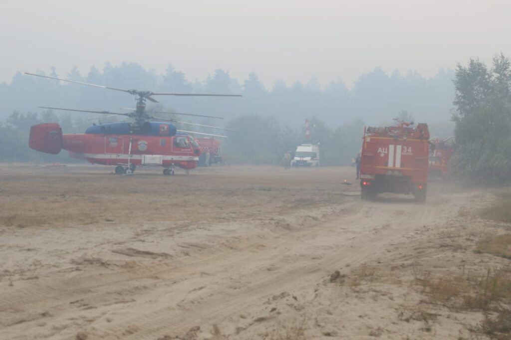 В Рязанскую область для тушения природных пожаров прибыли дополнительные силы