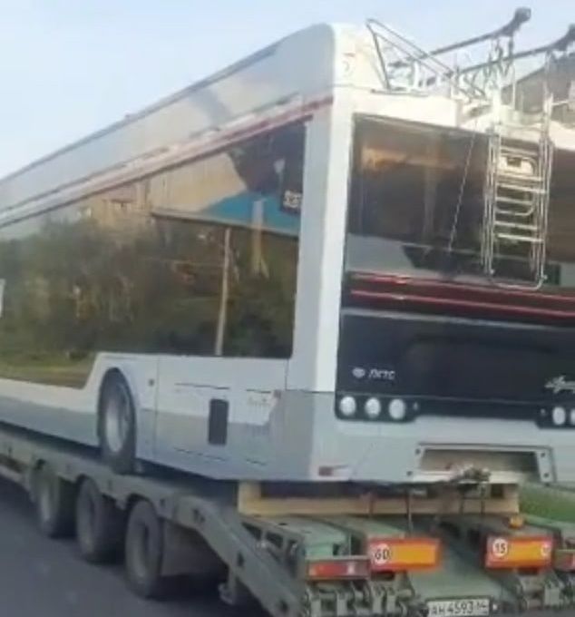 В Рязани заметили новые троллейбусы «Адмирал»