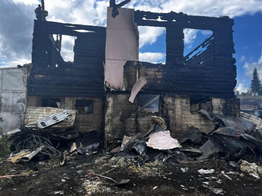 Женщина и трое детей погибли на пожаре
