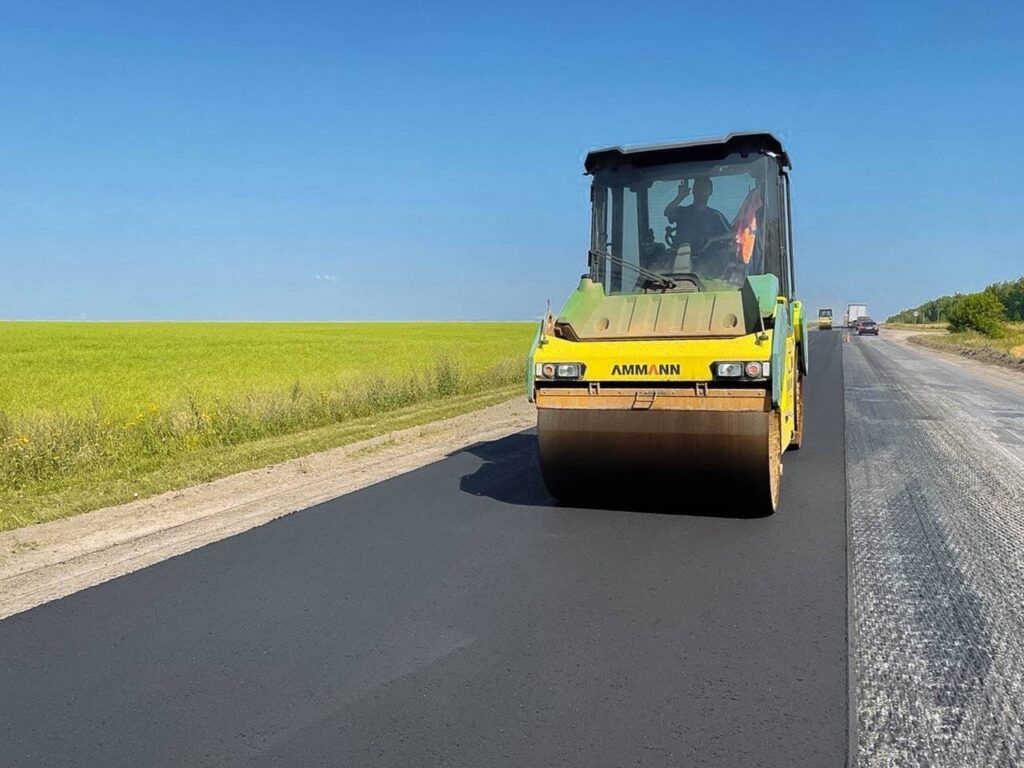 В Пронском районе отремонтировали дорогу