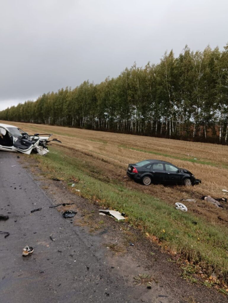 Три человека погибли и один пострадал в автокатастрофе в Рязанской области
