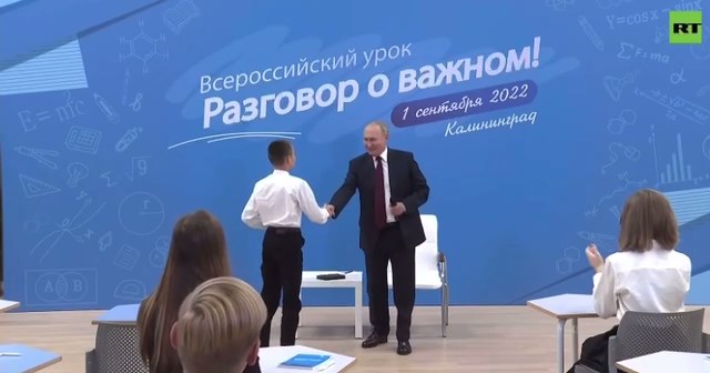 Путин поздравил отца рязанского школьника с днём рождения