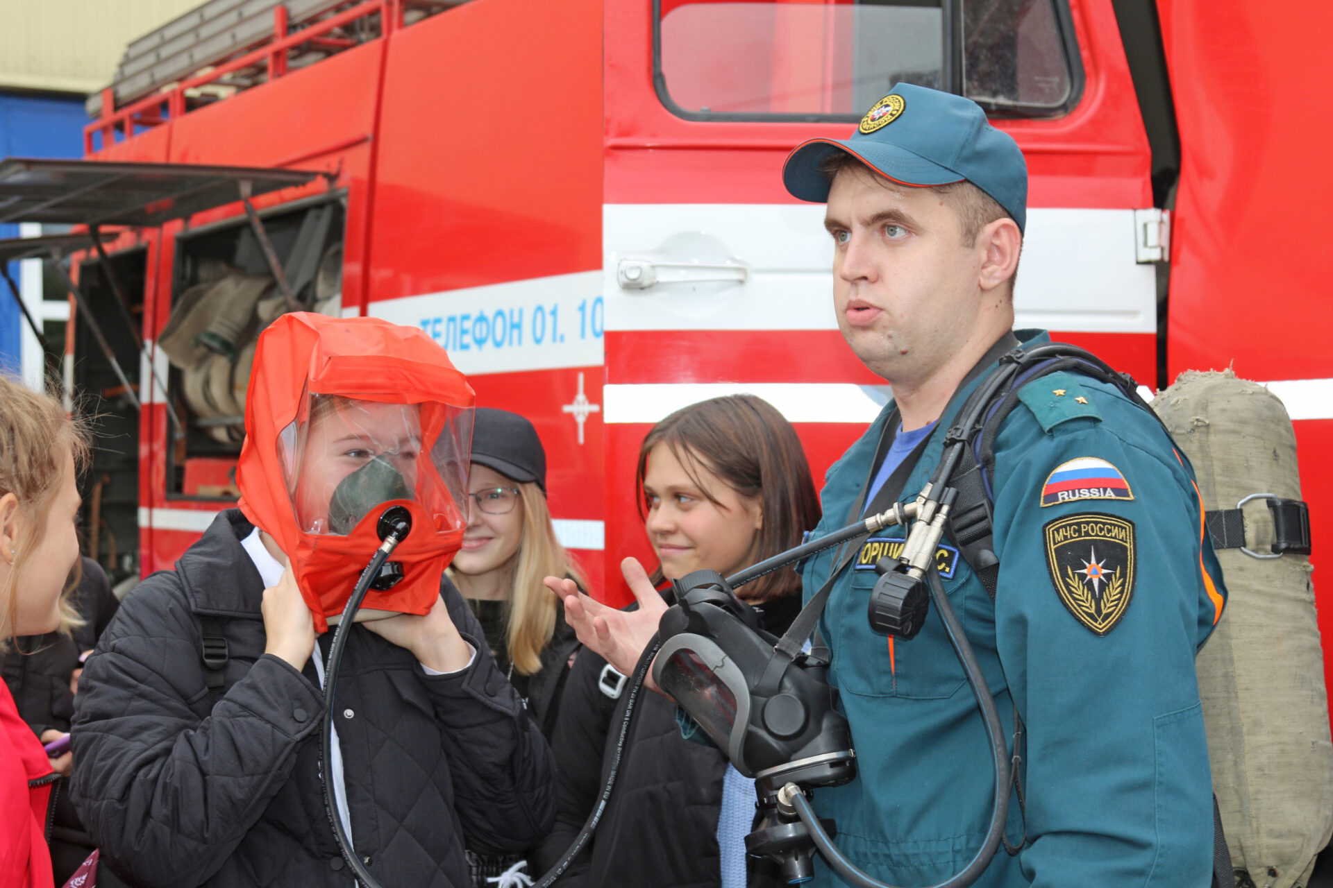 Рязанские школьники побывали в гостях у пожарных | 22.09.2022 | Рязань -  БезФормата