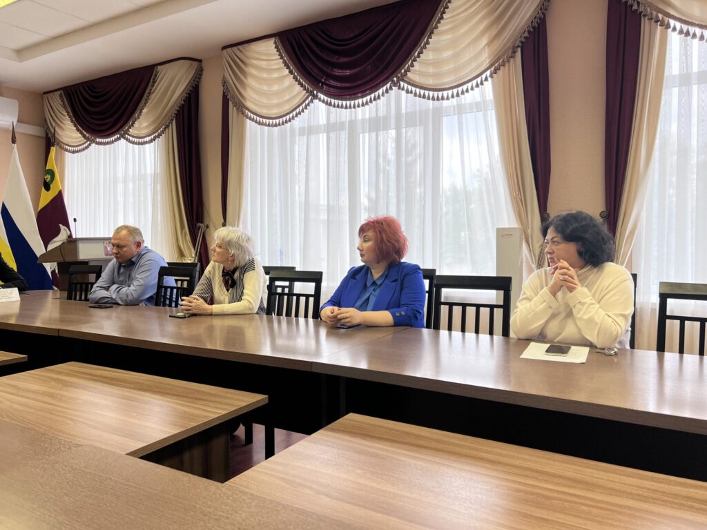 Сотрудники УМВД по Рязанской области посетили Скопинский район