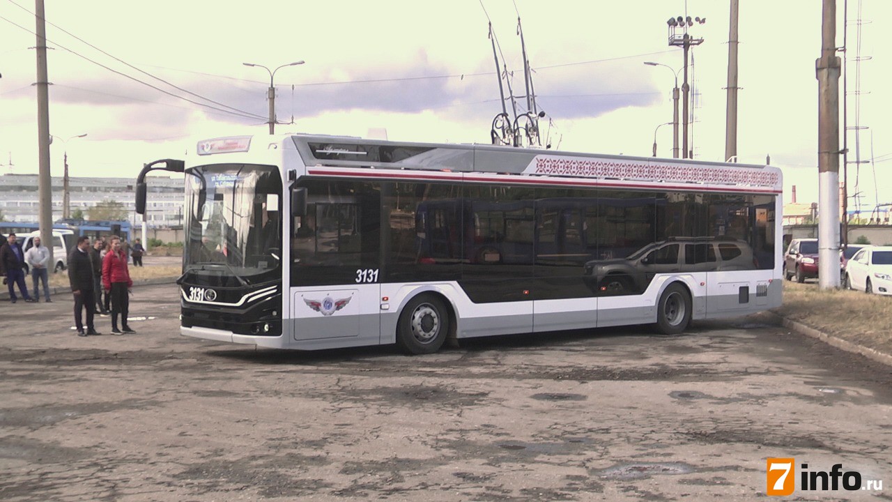Рязань получила 10 новых троллейбусов марки «Адмирал»