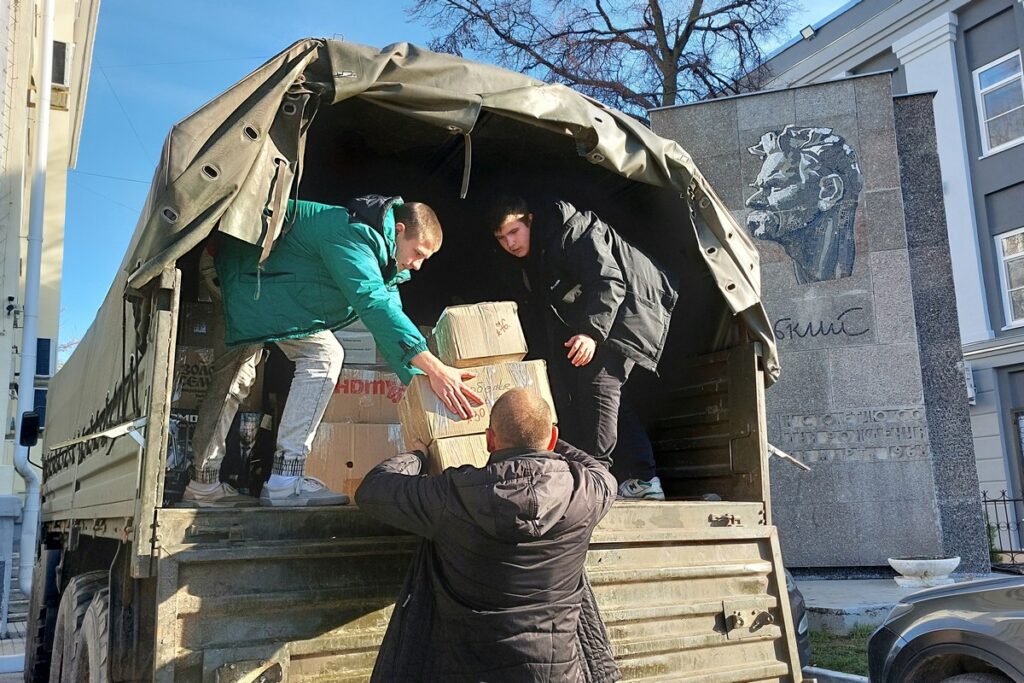 Рязанская область отправила участникам специальной военной операции гуманитарный груз