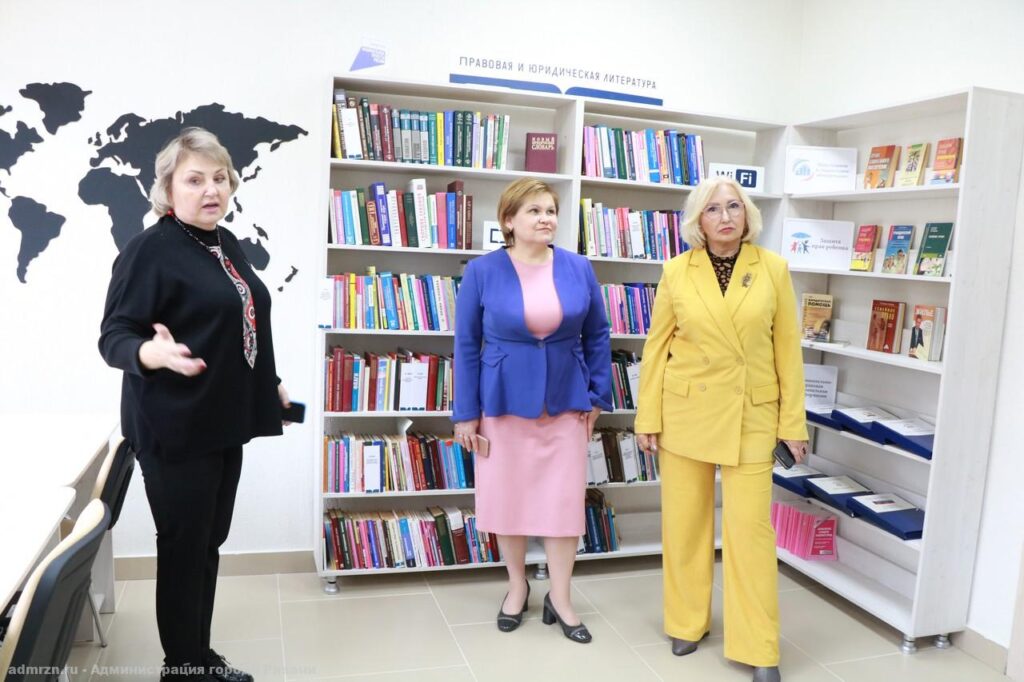 В Рязани открылась обновленная библиотека-филиал № 9 им. Павла Васильева
