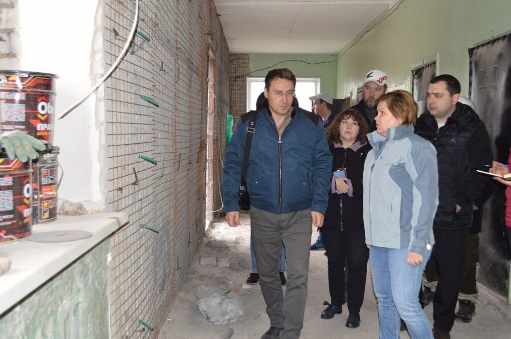 В Рязани идёт капитальный ремонт Детской школы искусств № 5