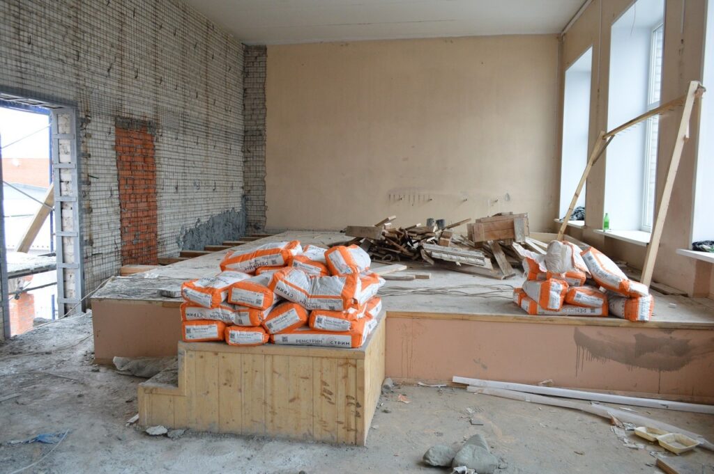 В Рязани идёт капитальный ремонт Детской школы искусств № 5